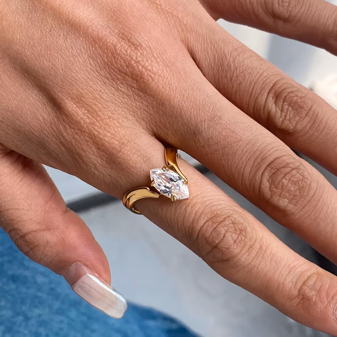 Marquise High Ring image 3