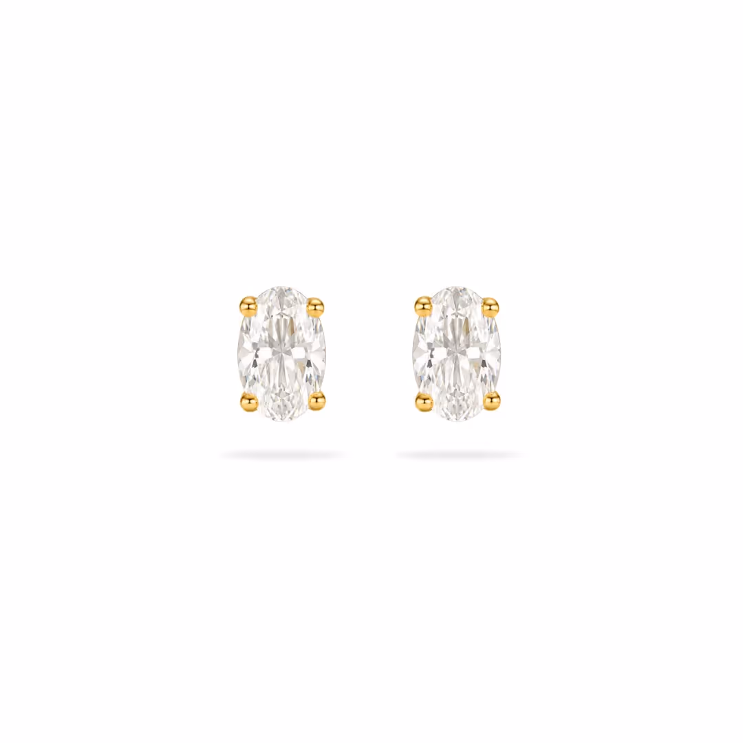 Mini Oval Earrings  image 1