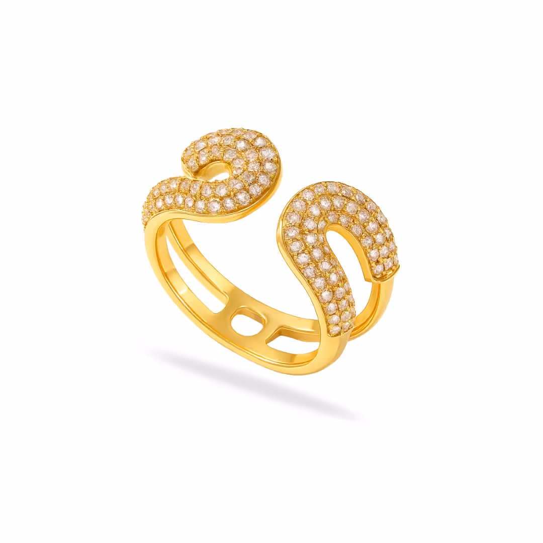 Open Horseshoe Ring  image 1