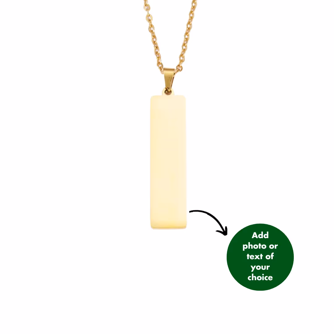 Personalised Thin Necklace  image 1
