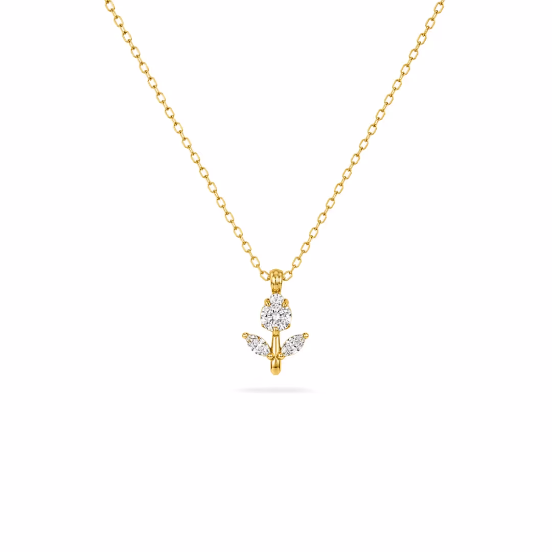 Petite Tulip Necklace  image 1