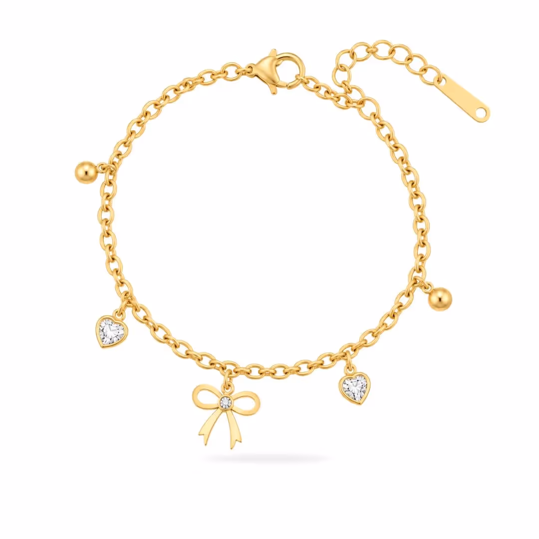 Ribbon Link Bracelet image 1