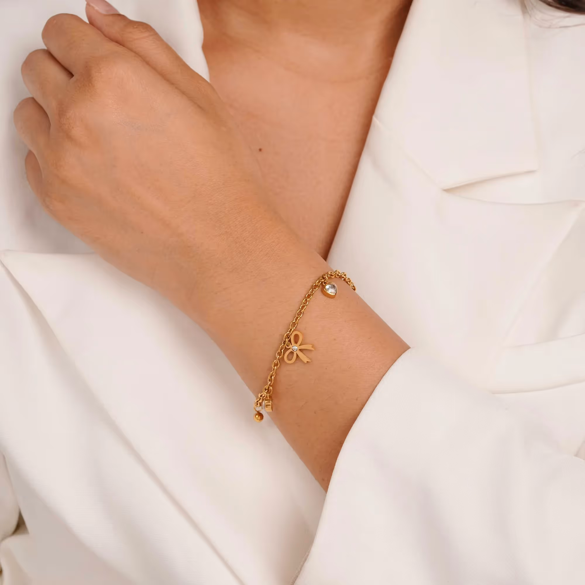 Ribbon Link Bracelet image 2