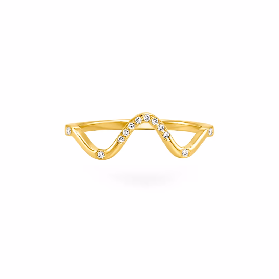 Ripple Adjustable Ring image 1