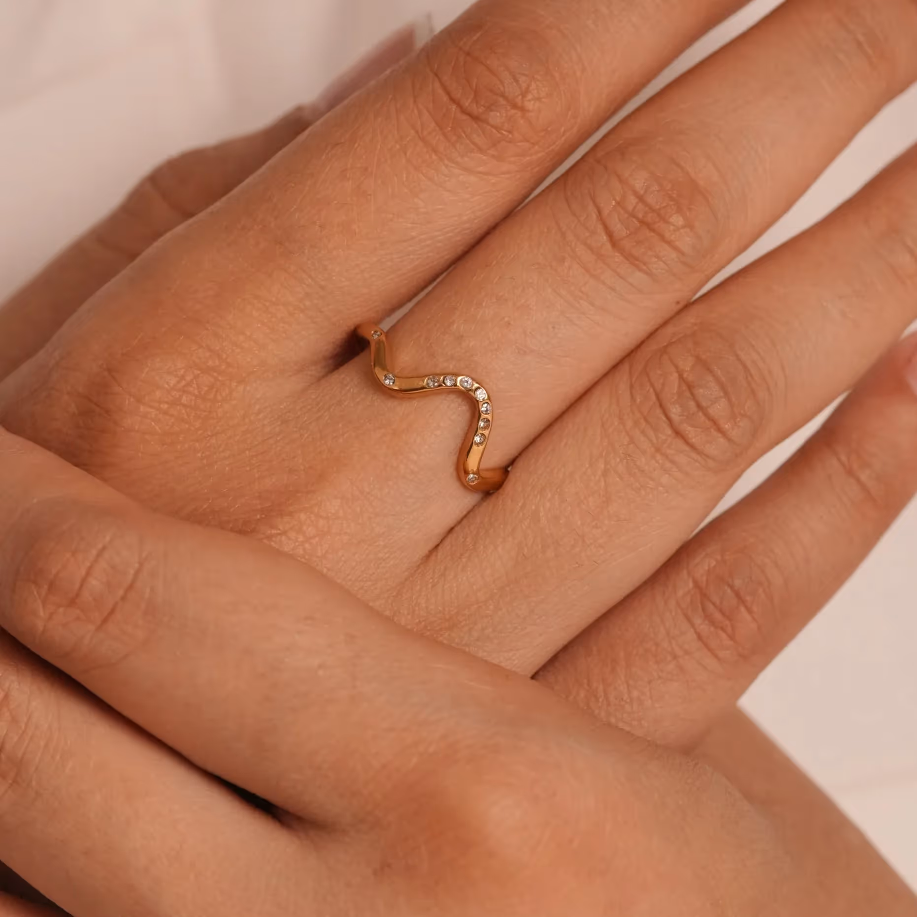 Ripple Adjustable Ring image 2