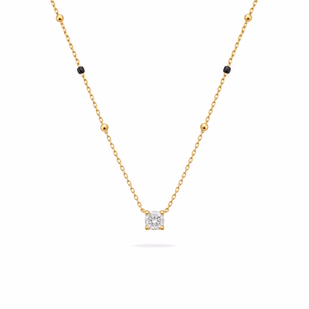 Solitaire Mangalsutra  image 1