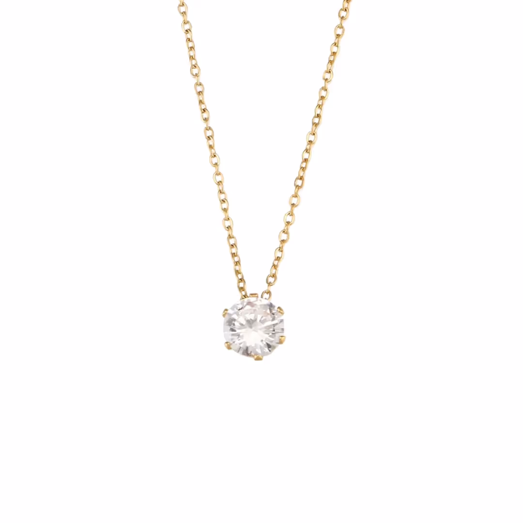 Solitaire Necklace image 1
