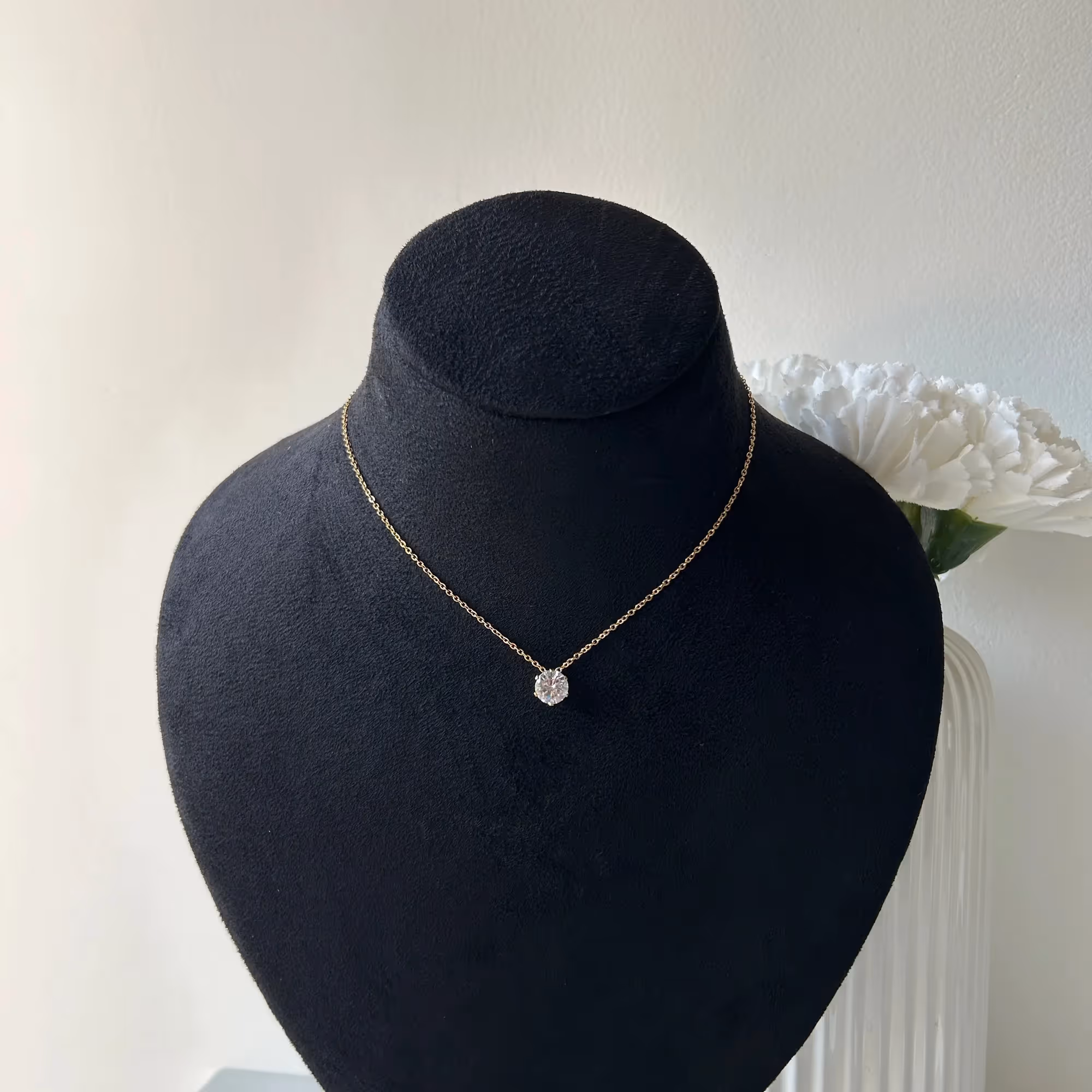 Solitaire Necklace image 2