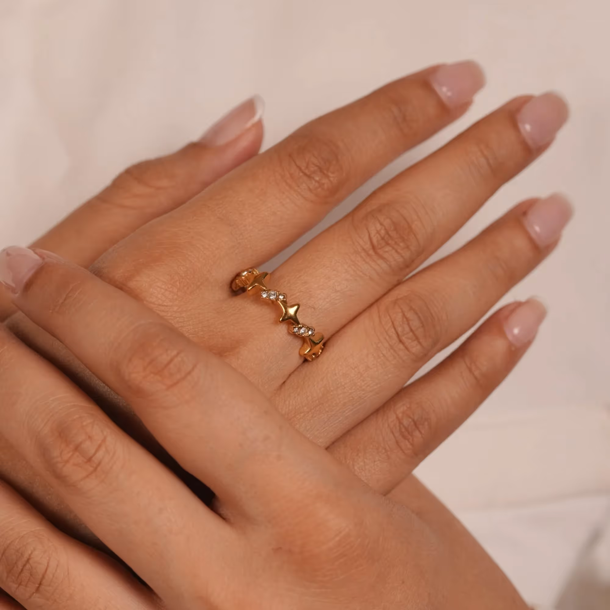 Starlit Adjustable Ring image 3