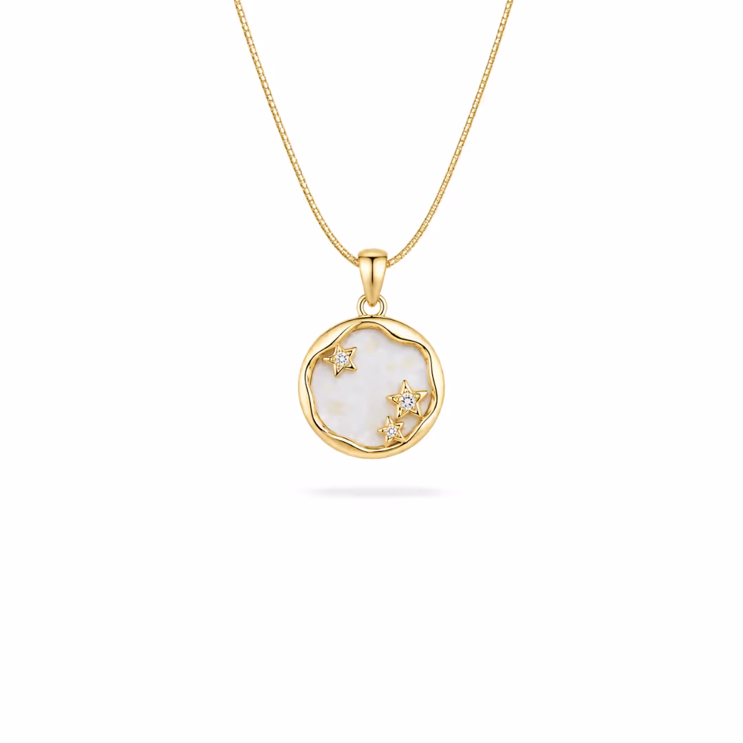 Trio Star Necklace  image 1