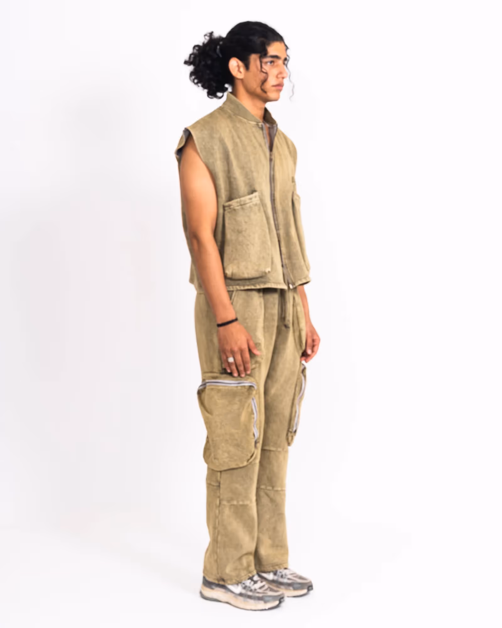 Acid Washed Half Jacket image 6