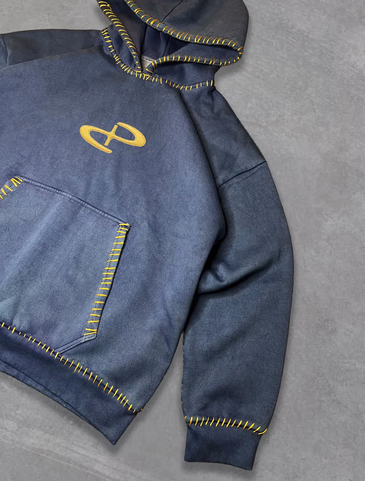 CTRL+P KANTHA INDIGO HOODIE - photo 2 of 4