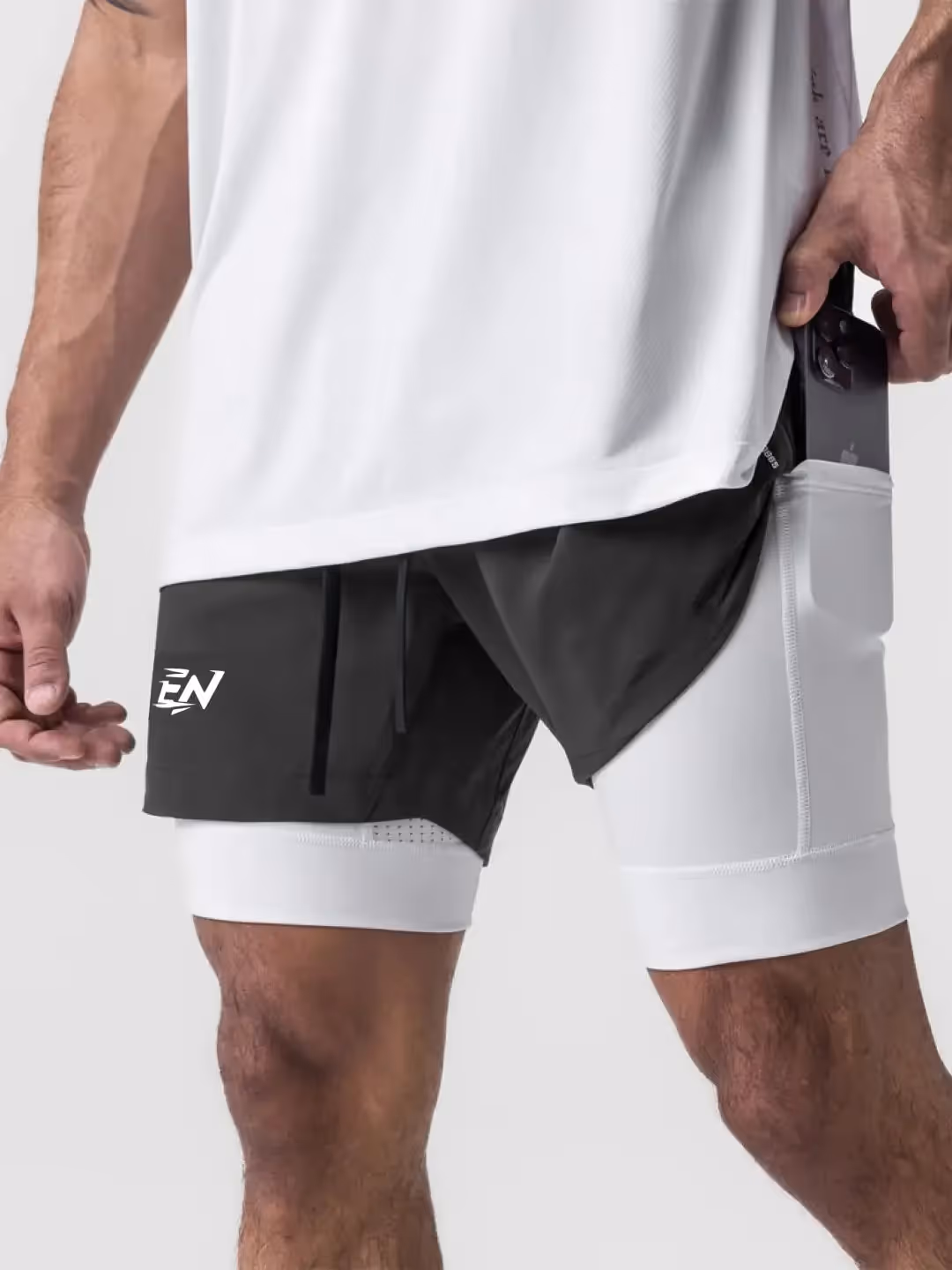 2 in 1 Compression Shorts  image 3
