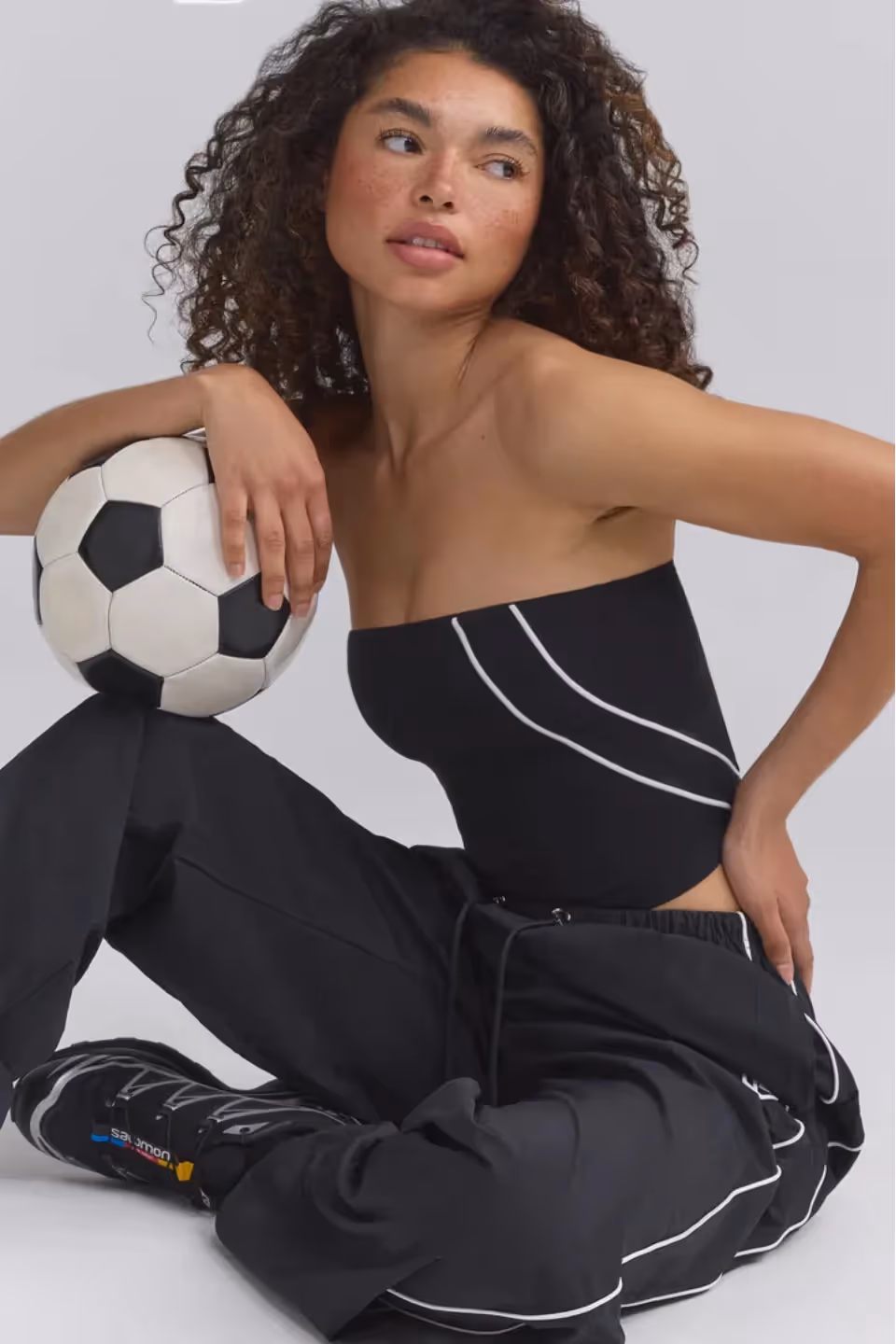 Black Bandeau Top image 1