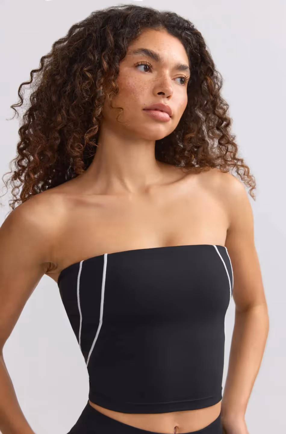 Black Bandeau Top image 4