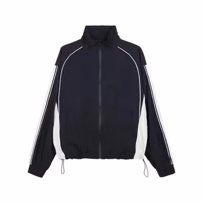 Black Courtside Tracksuit image 6