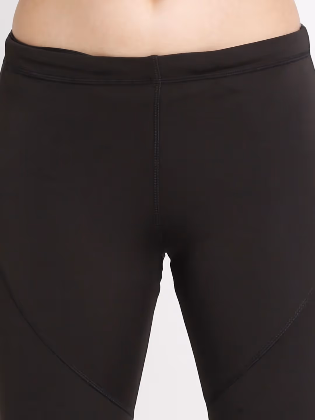 Black Side Slit Flare Pants  image 5