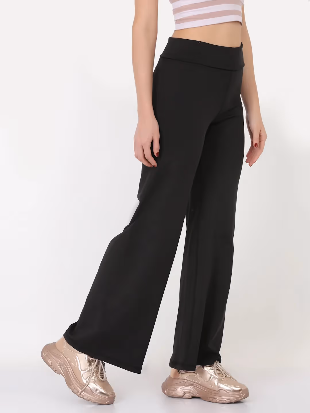 Black Ultra Flare Leggings image 4