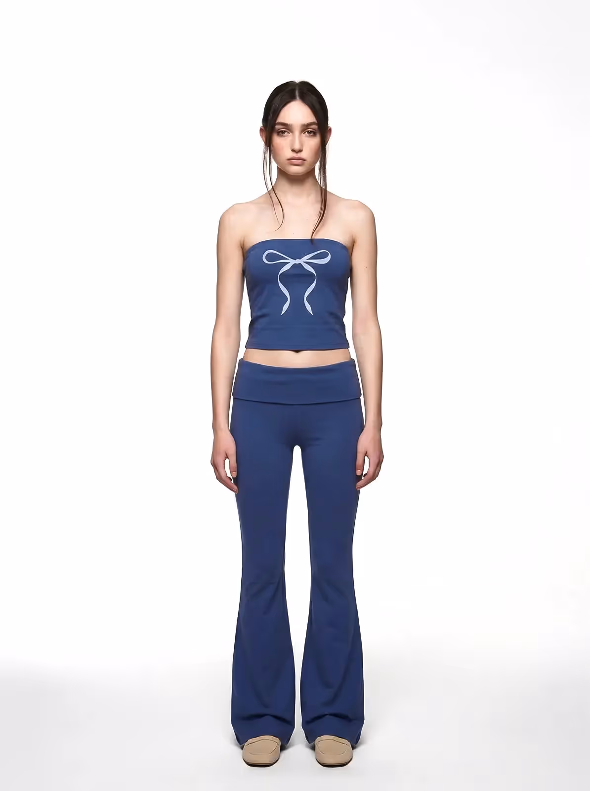 Bow Tube Top & Fold Over Legging image 4