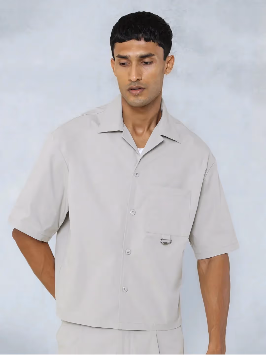 Boxy Fit Shirt and Loose Fit Pant 2 Piece Set image 3