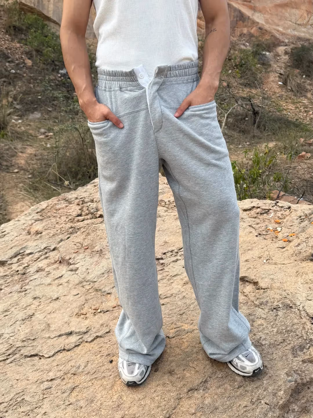 Button Up Sweatpant image 1
