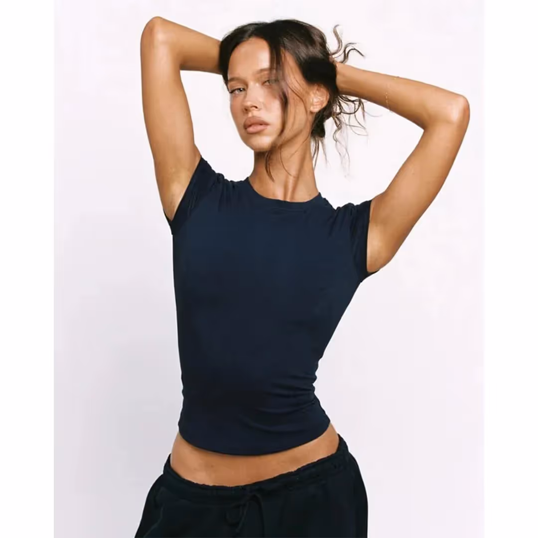 Capped Sleeve Tee image 1