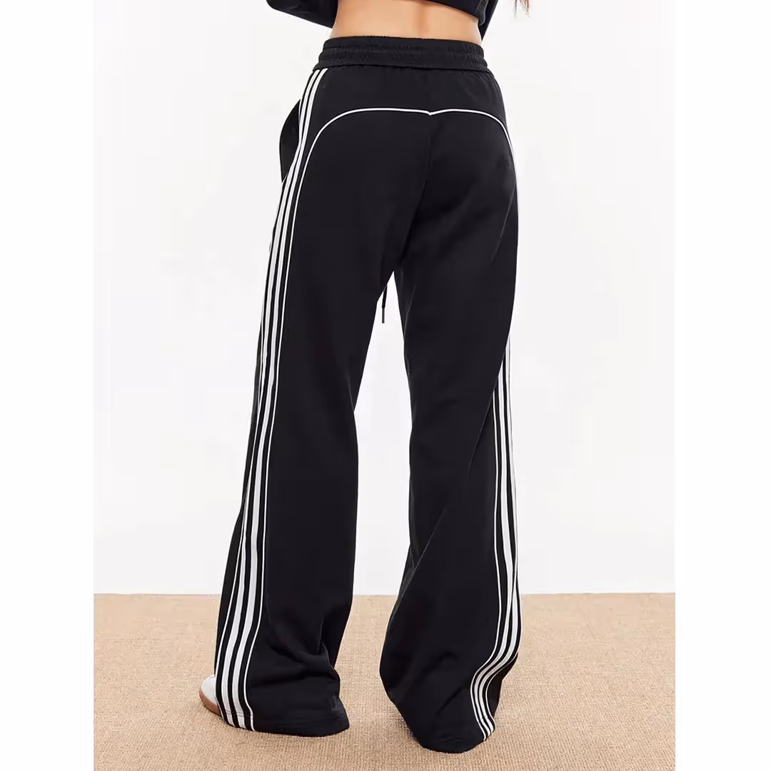 Cerise Stripe Trackpants  image 3
