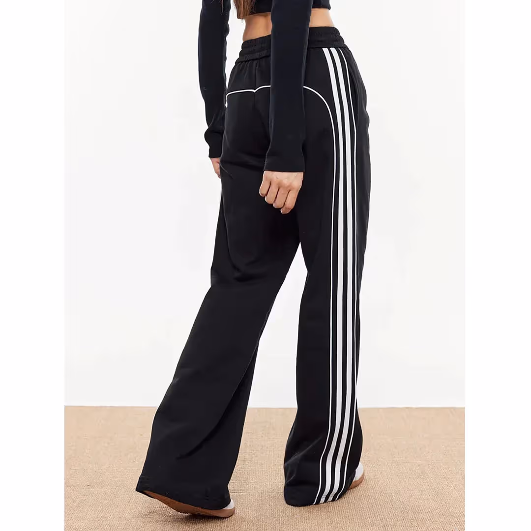 Cerise Stripe Trackpants  image 4
