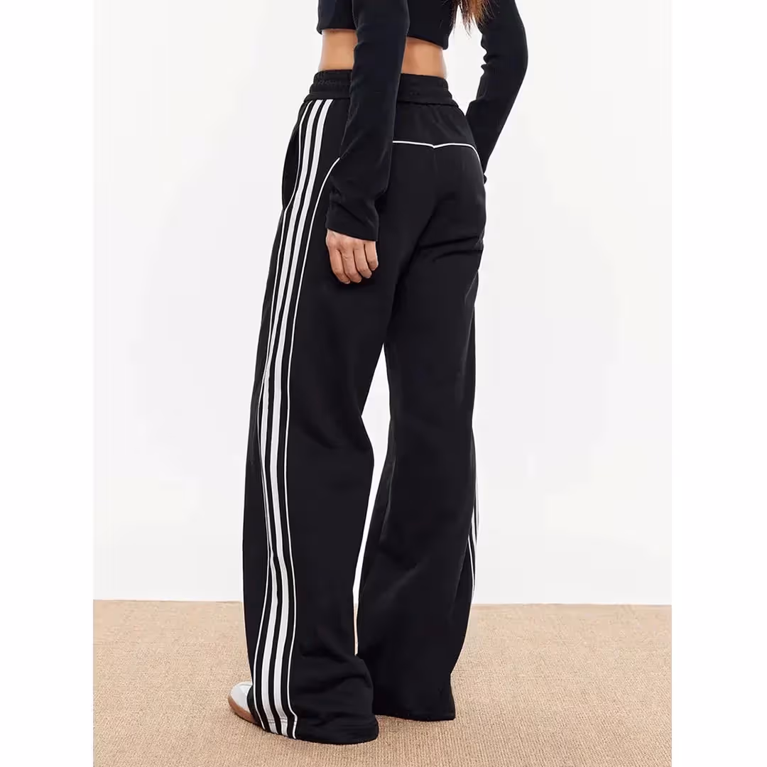 Cerise Stripe Trackpants  image 5