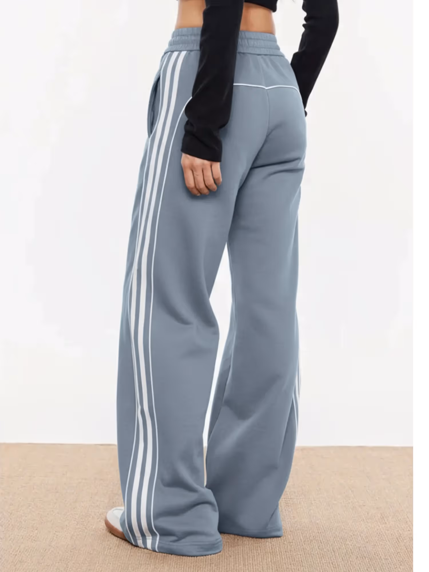 Cerise Stripe Trackpants  image 8