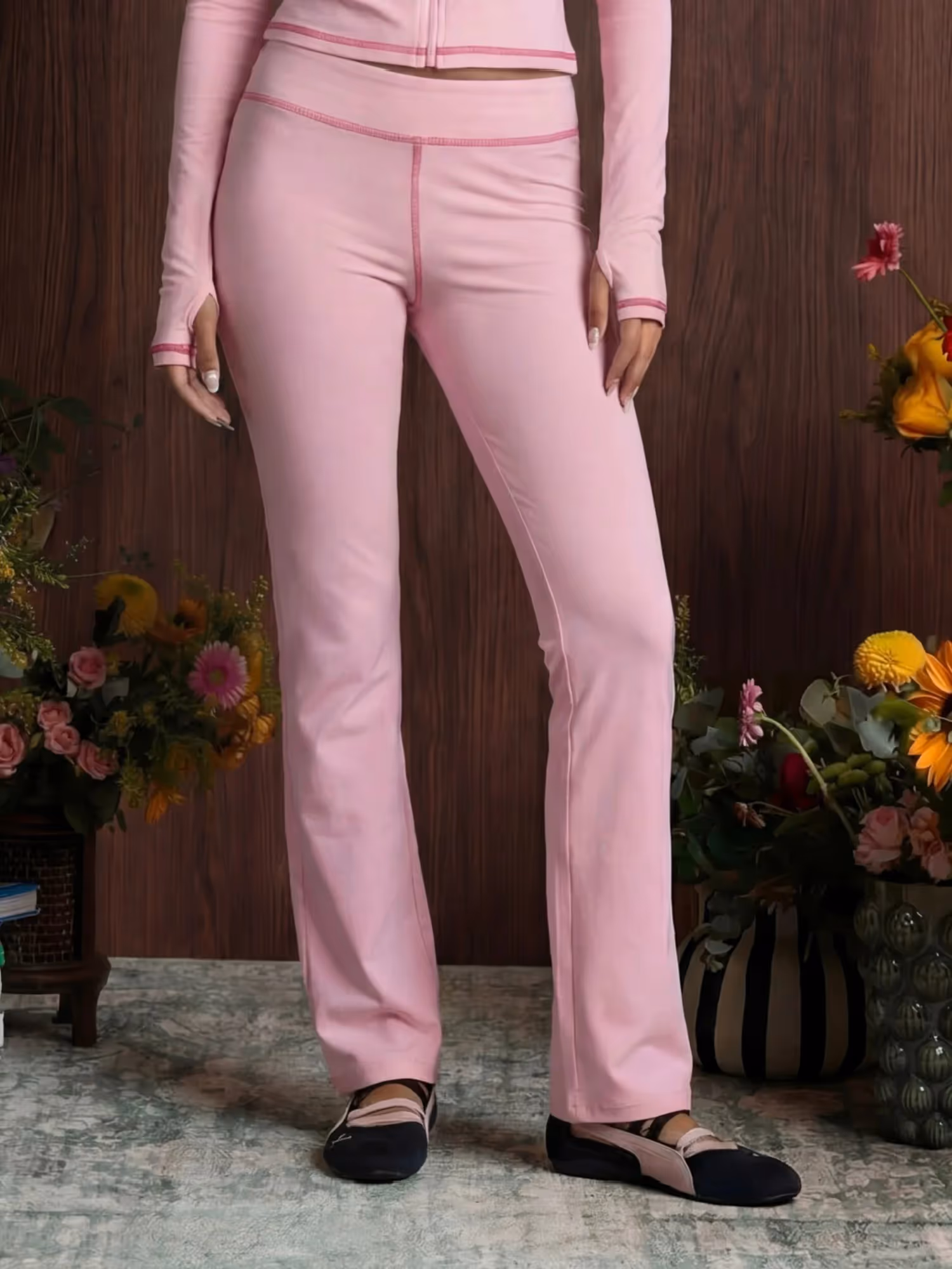Cherry Bloom Jacket & Low-Rise Trackpant image 7