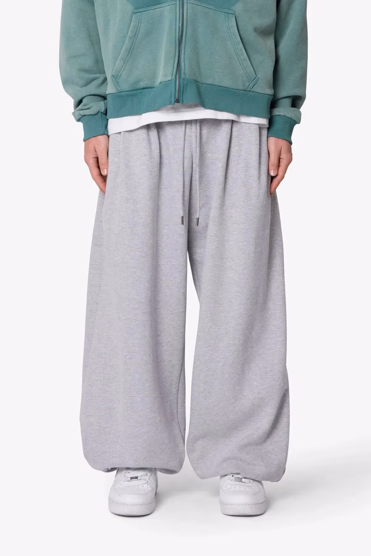 Clean Baggy Terry Sweatpants image 1