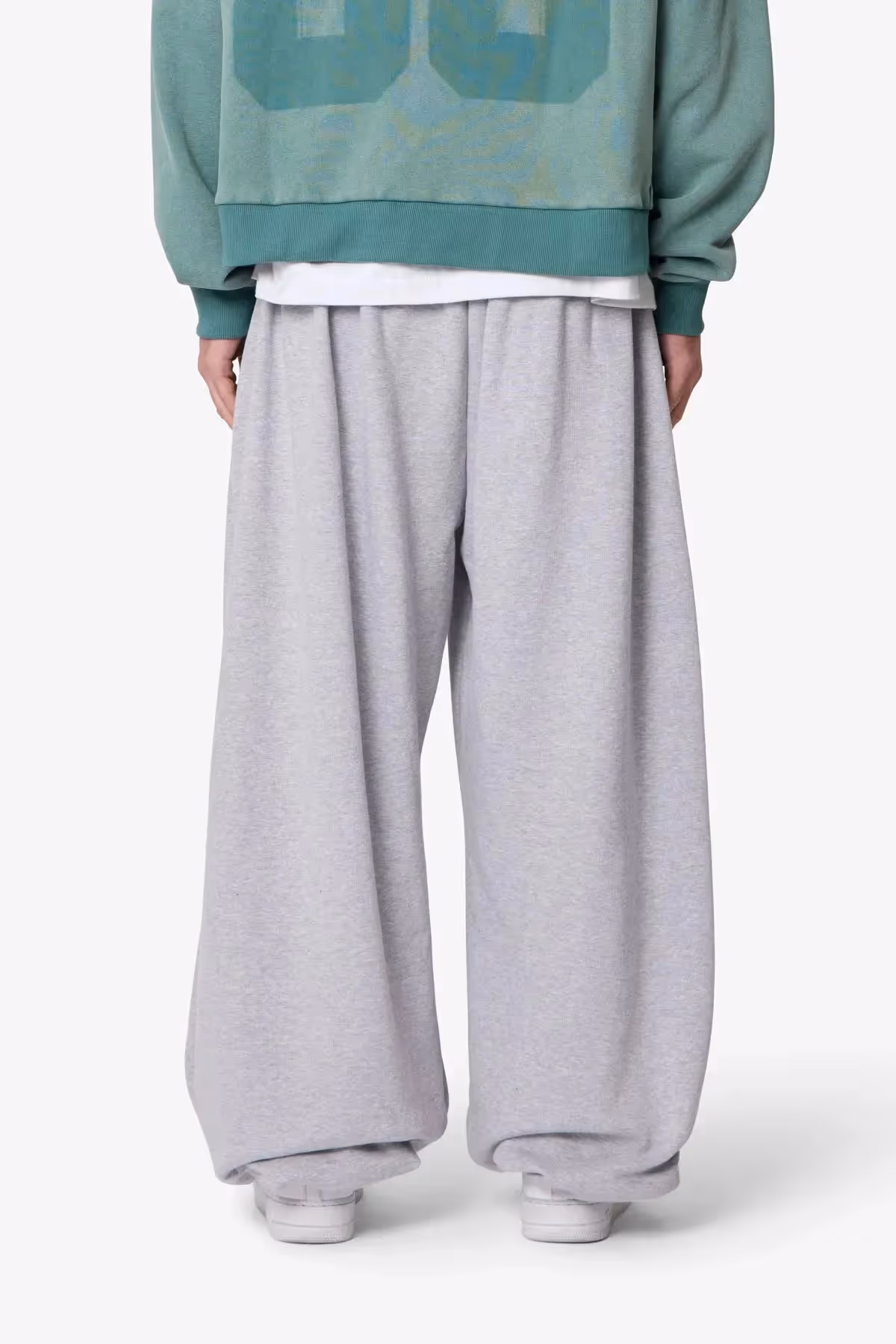 Clean Baggy Terry Sweatpants image 10