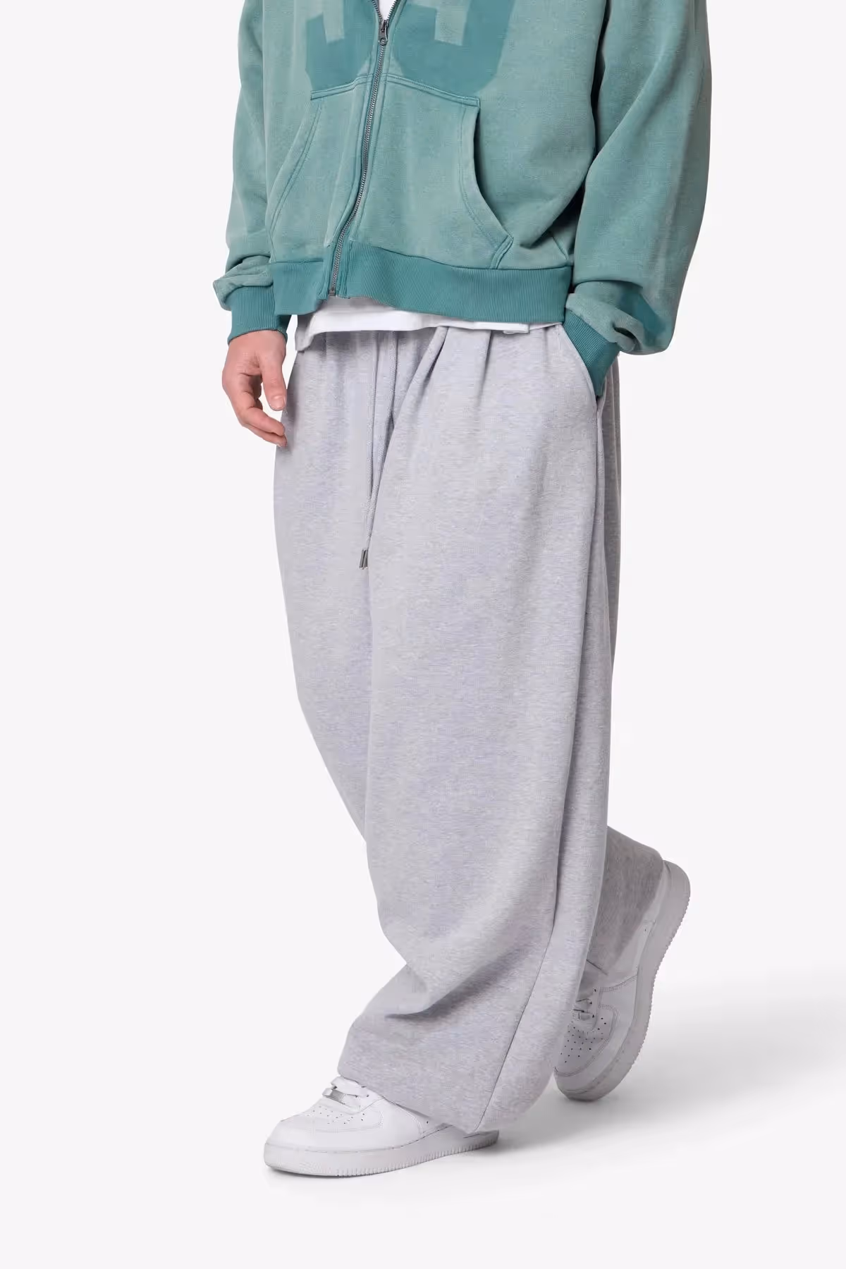 Clean Baggy Terry Sweatpants image 11