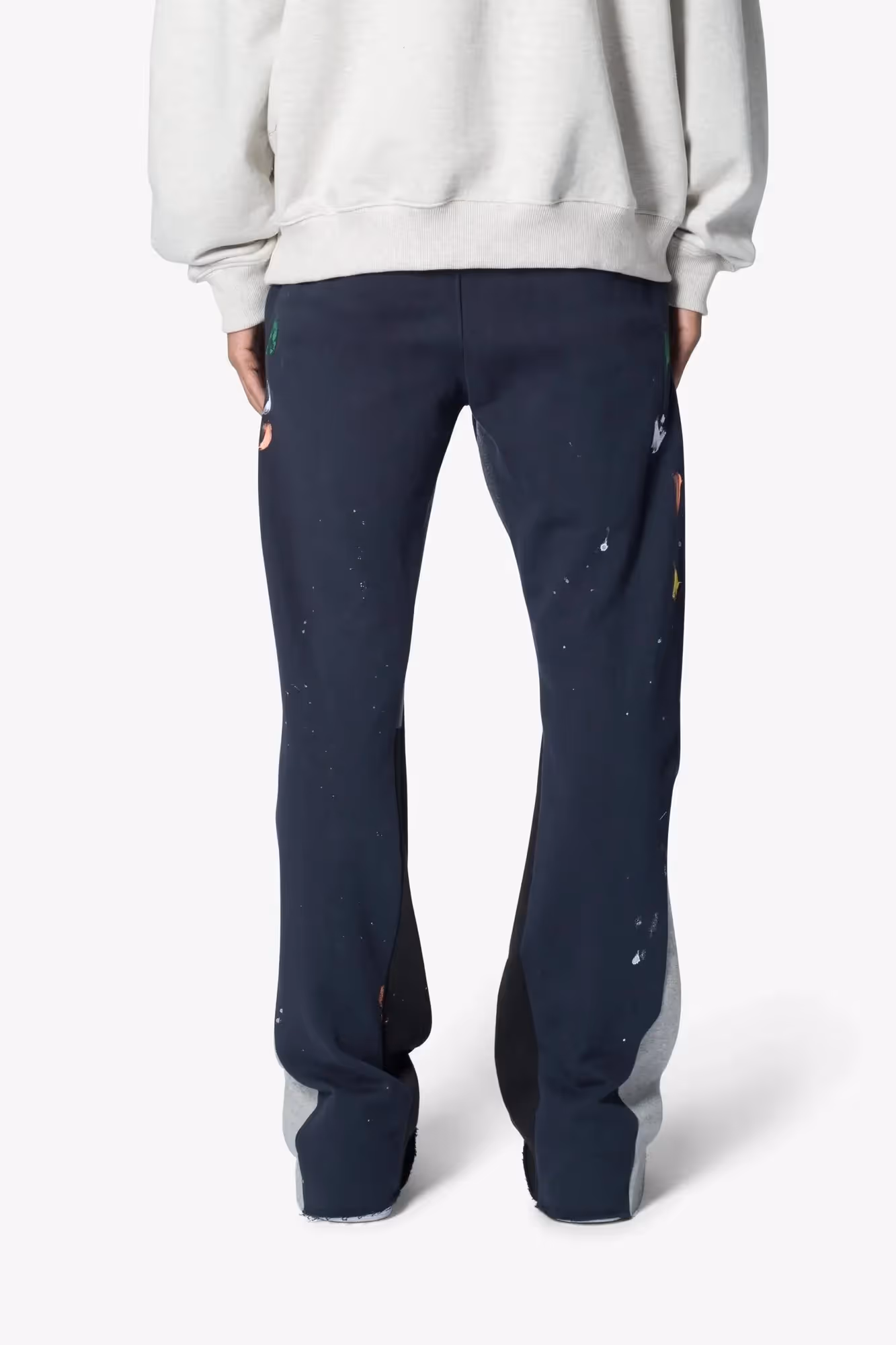 Contrast Bootcut Sweatpants image 10