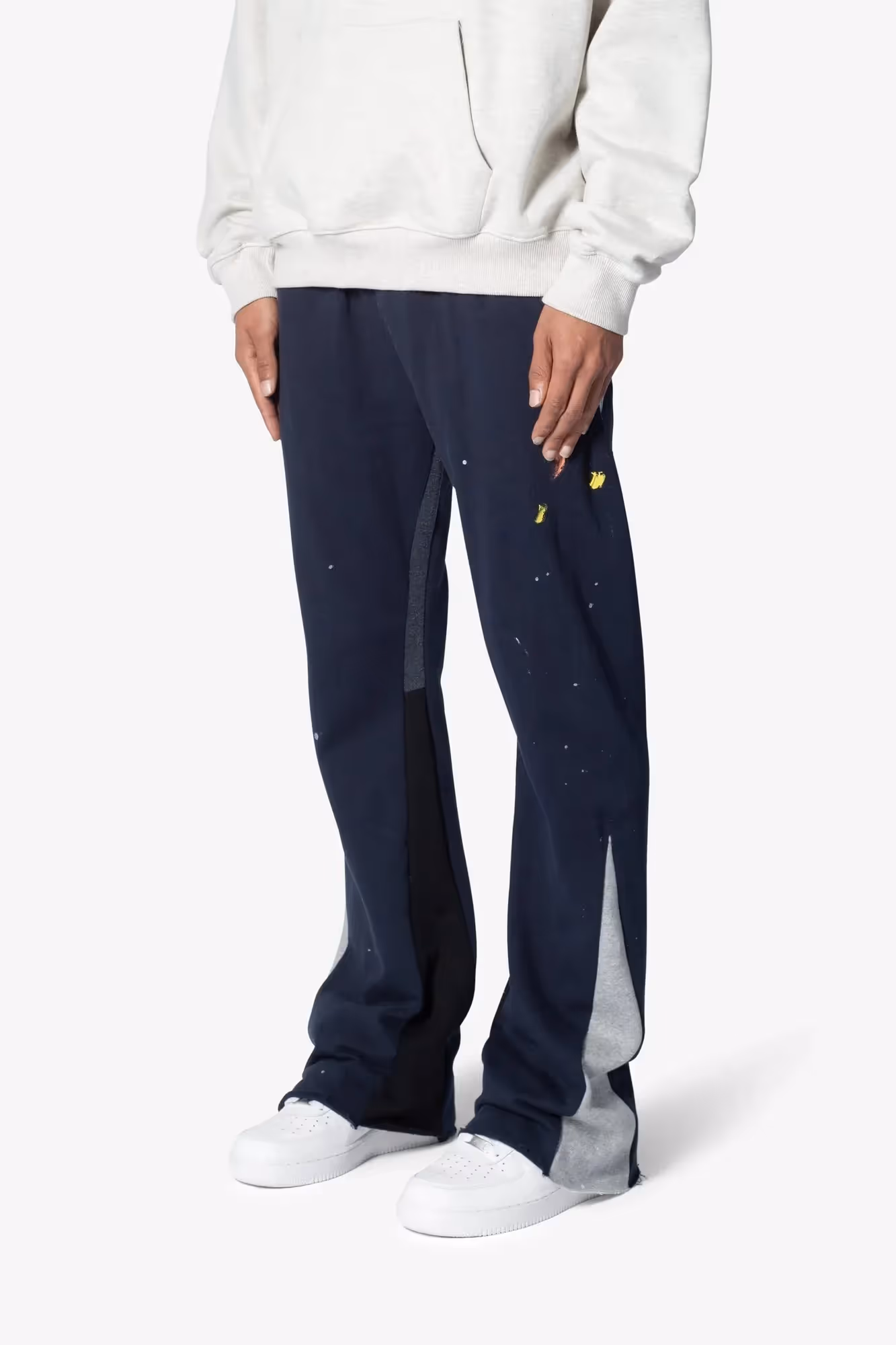 Contrast Bootcut Sweatpants image 2