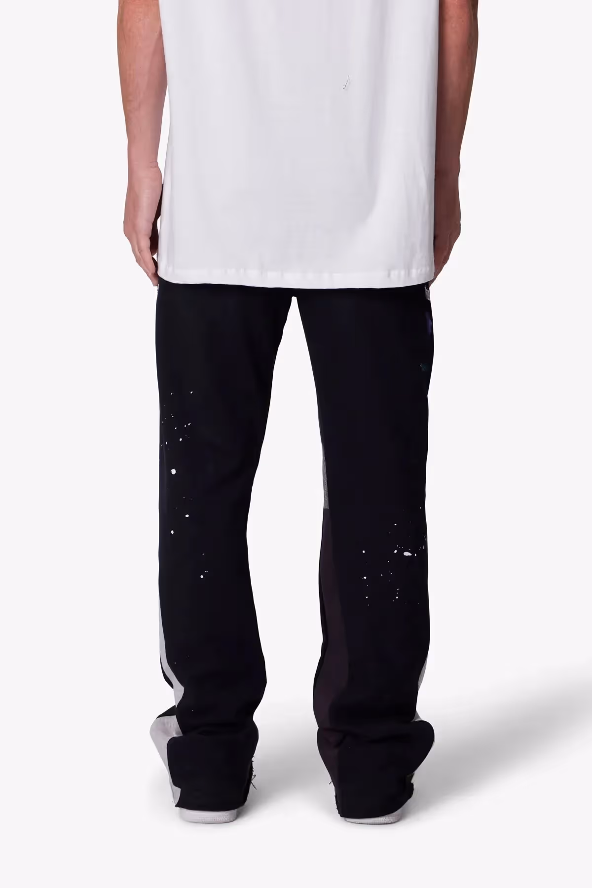 Contrast Bootcut Sweatpants image 6