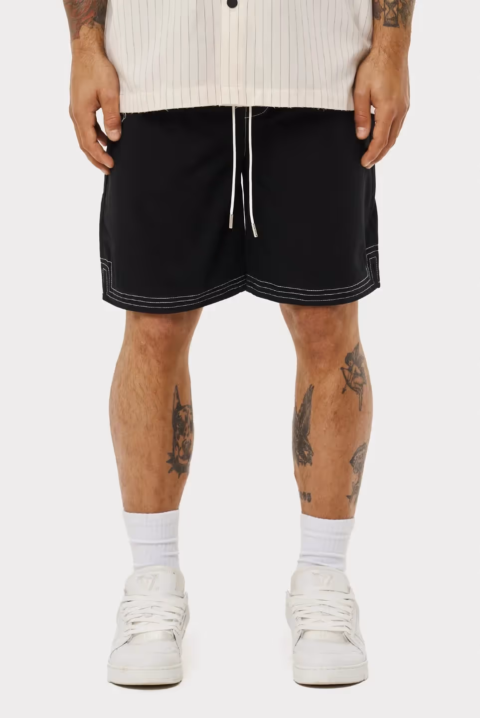 Contrast Stitch Woven Shorts (Pack of 2) image 5