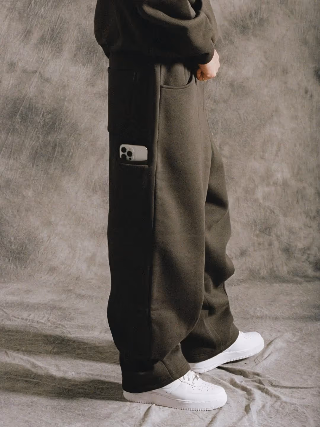 Cozy Straight Leg Sweats image 1