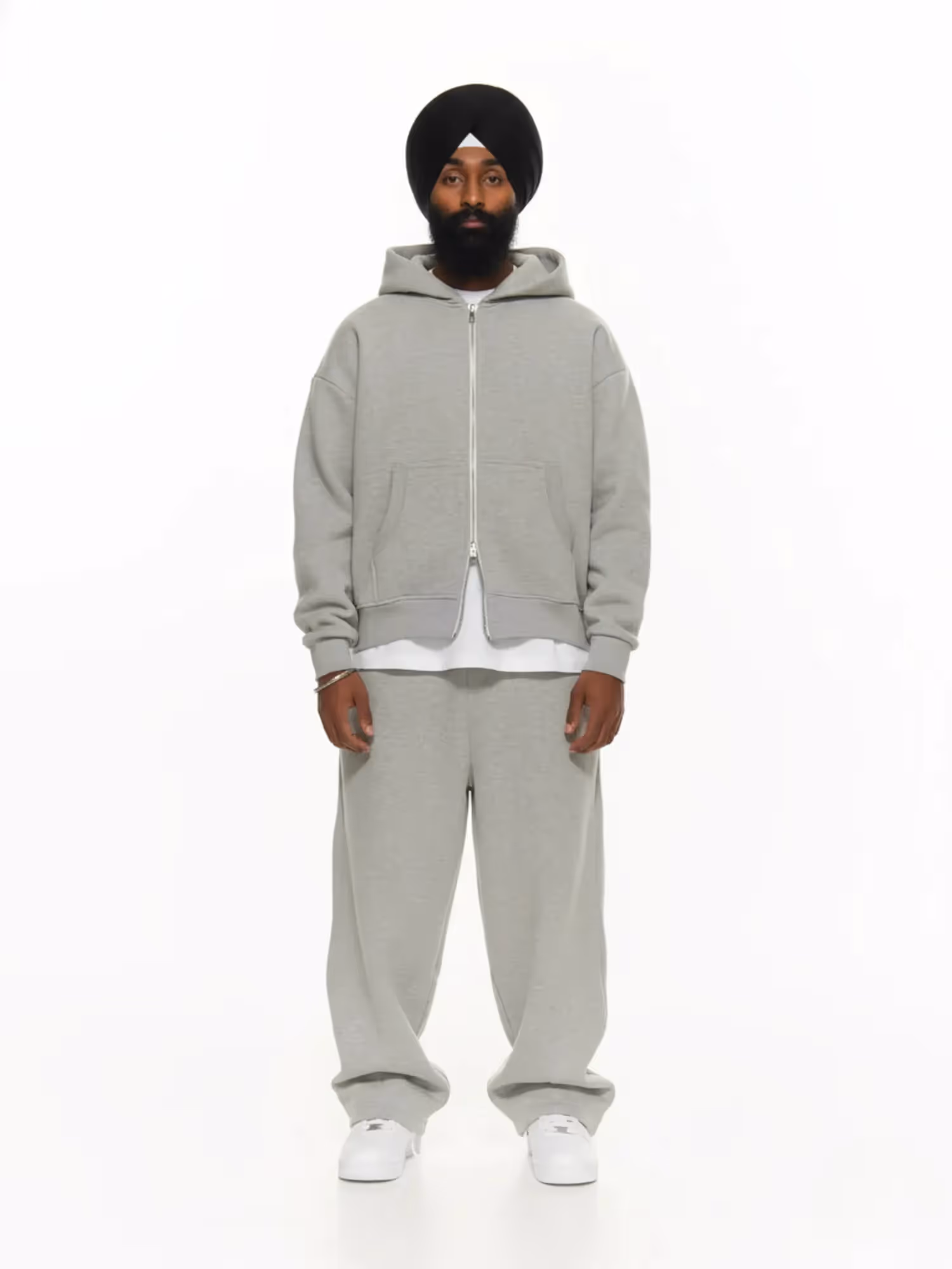 Cozy Zip-Up Jacket And Sweat  image 3