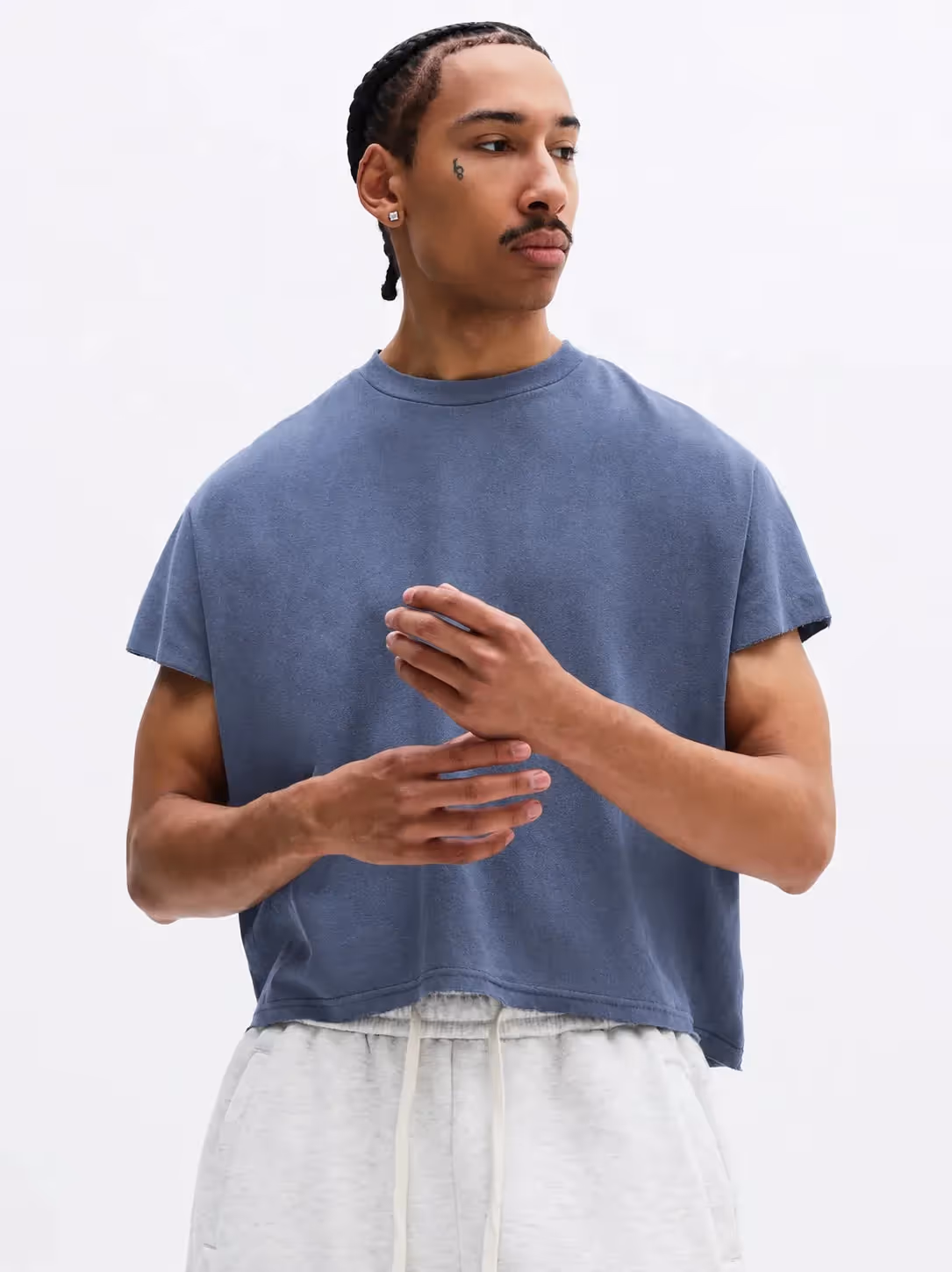 Cropped Muscle Tee image 1