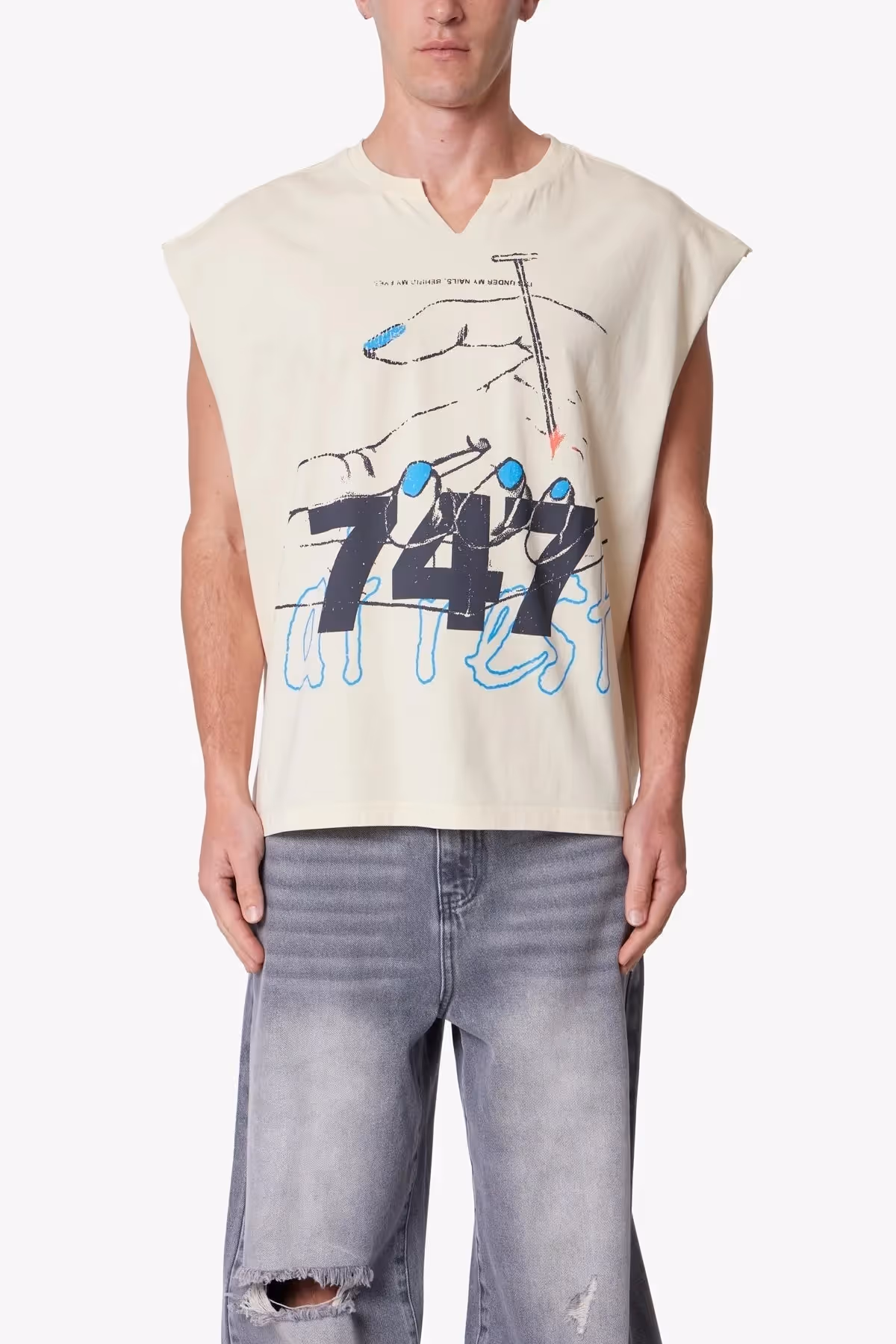 Cutt Off Tank Top image 1