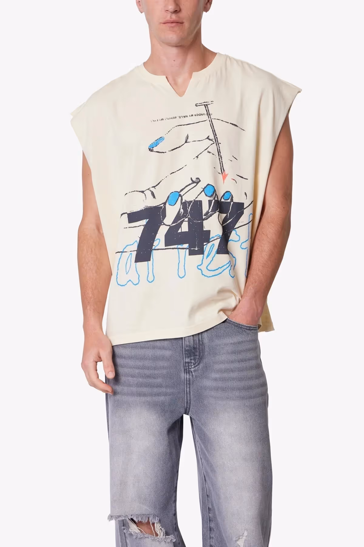 Cutt Off Tank Top image 5