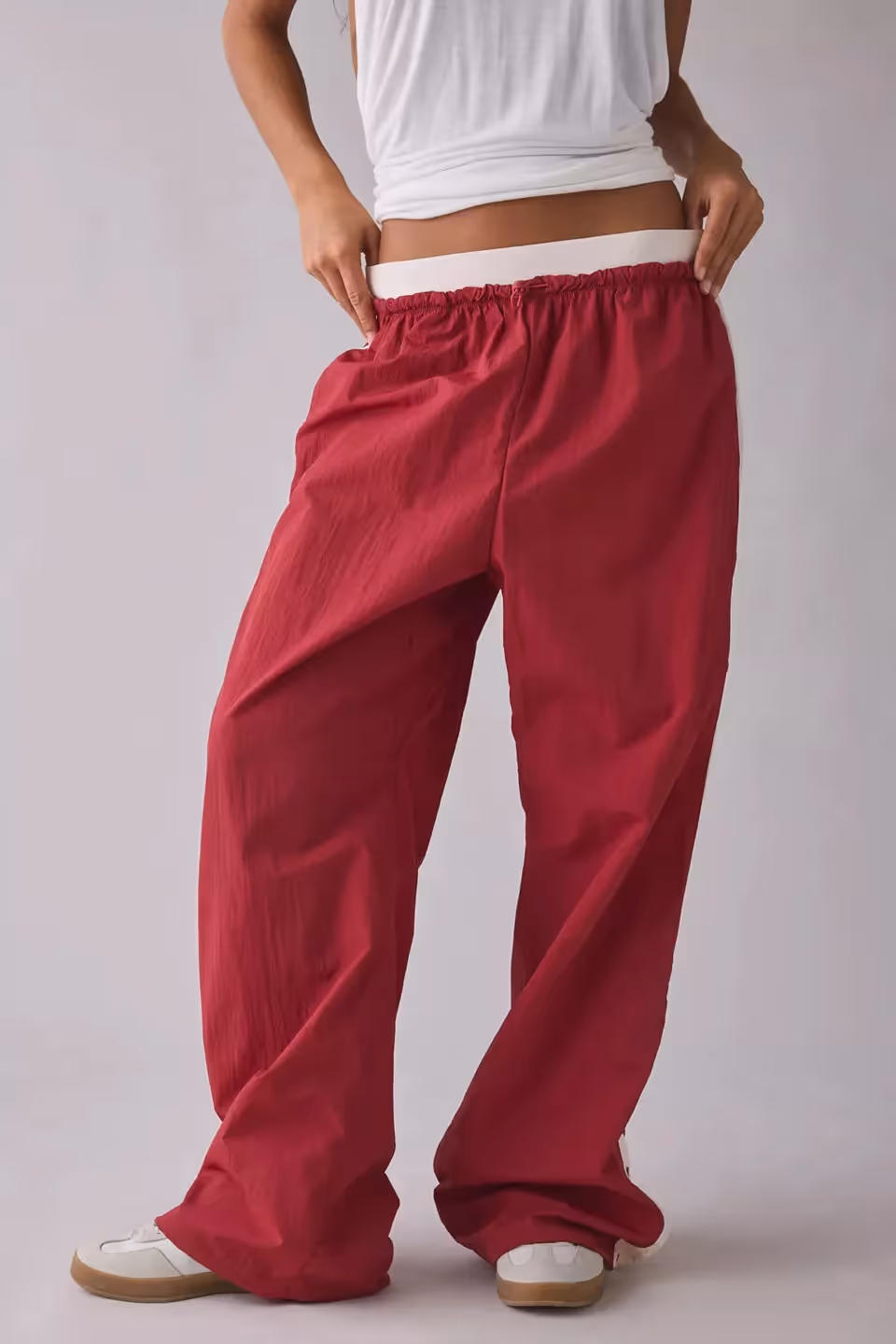 Double Waist Balloon Trackpants image 1