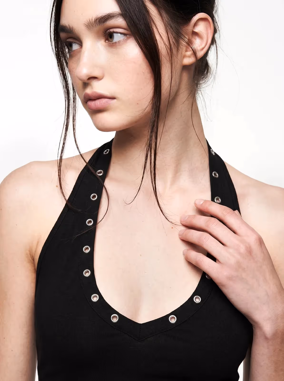 Eyelet Halter Top & Shorts image 3
