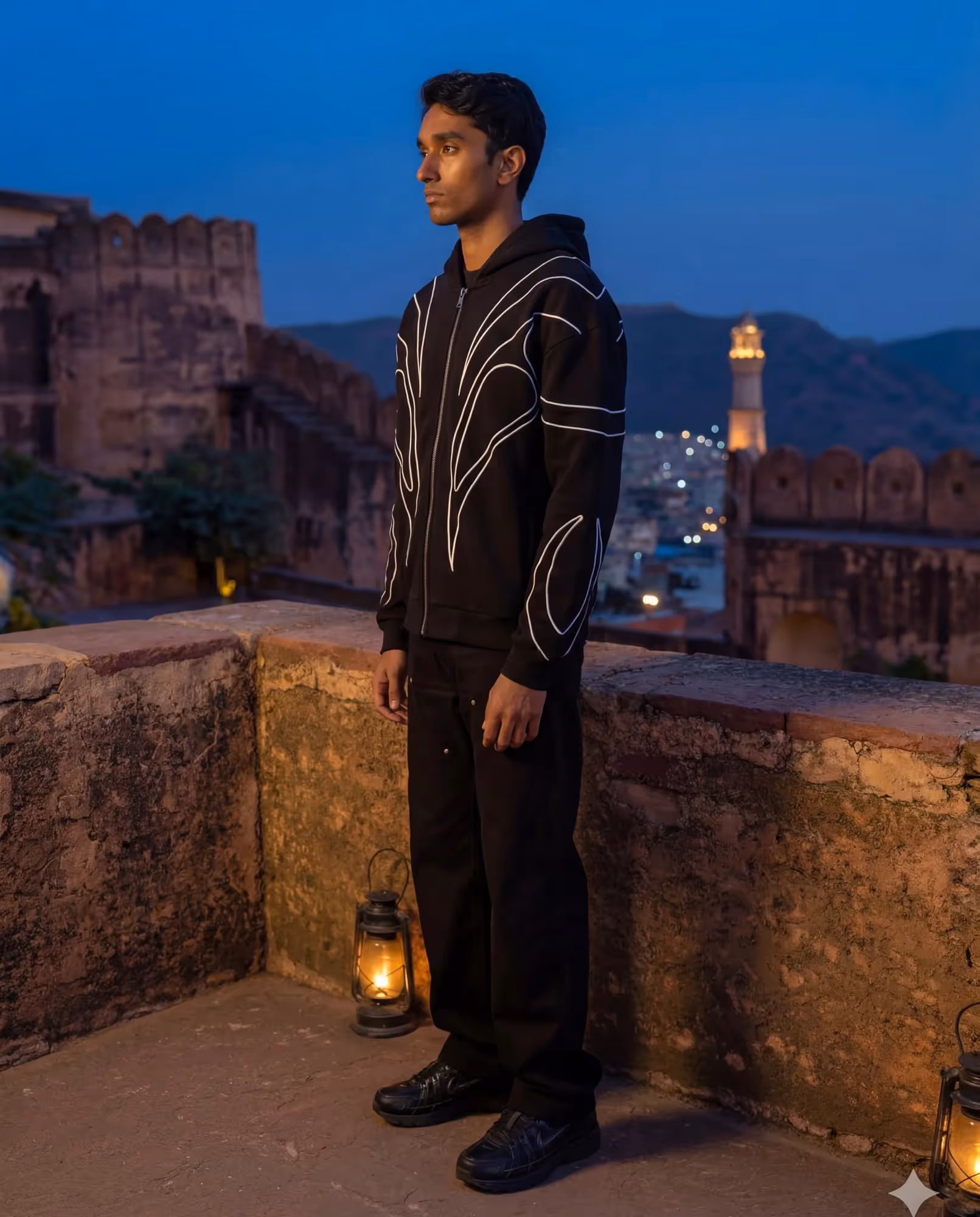 Gallery Zip Up Hoodie image 2