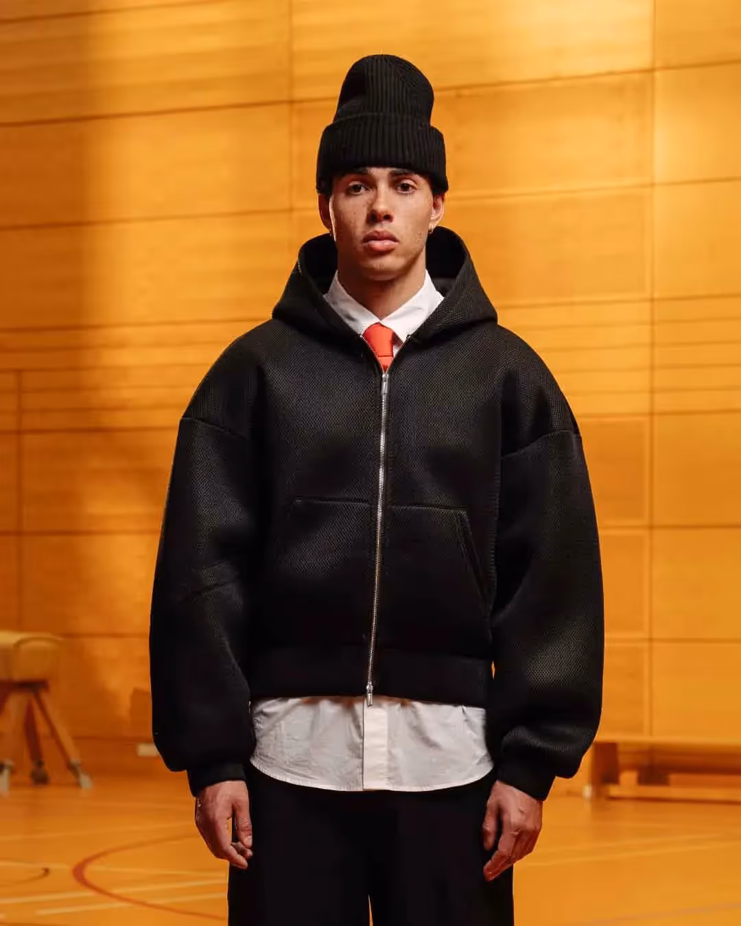 Kill-Bill Mesh Hoodie image 1