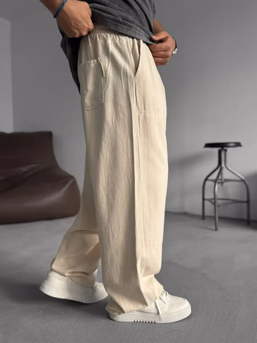 Linen Carpenter Pants image 3