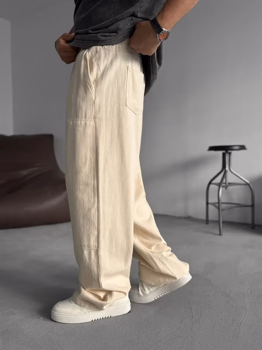 Linen Carpenter Pants image 4