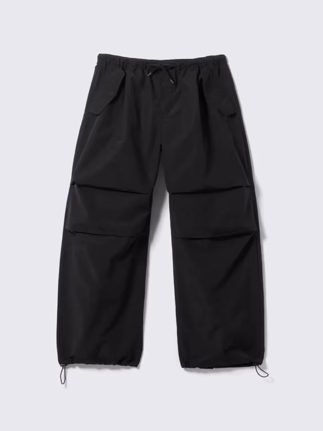 Loose Pleated Parachute Pants  image 5